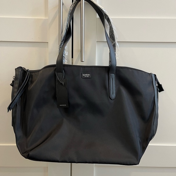 Botkier Bags Botkier Bags Large Black Nylon Fabric Tote Shoulder
